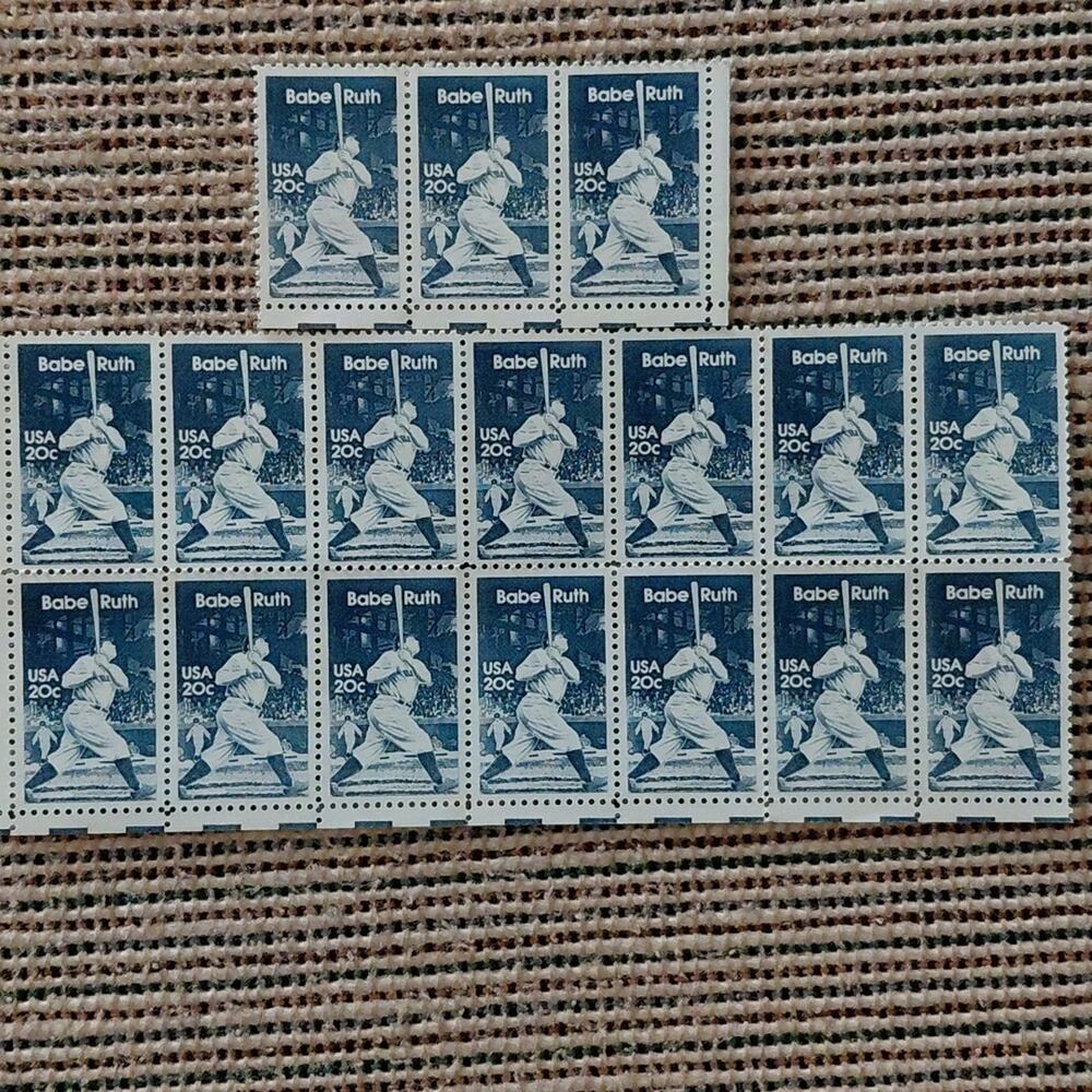 The Babe Ruth Collection 165 Card & Stamps Bundle - Picture 7 of 8